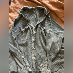 Free People Scout jacket - army green